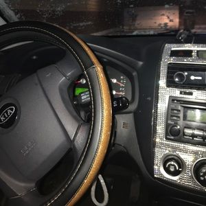 Steering wheel cover